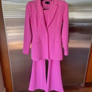 PINK "FLARED" PANT SUIT By ASOS Design (Made in the UK) SIZE US 6 (Brand New)